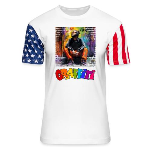 Graffiti: Urban Art - Unisex Stars & Stripes T-Shirt