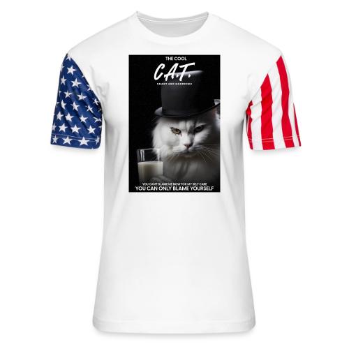 The Cool Cat - Unisex Stars & Stripes T-Shirt