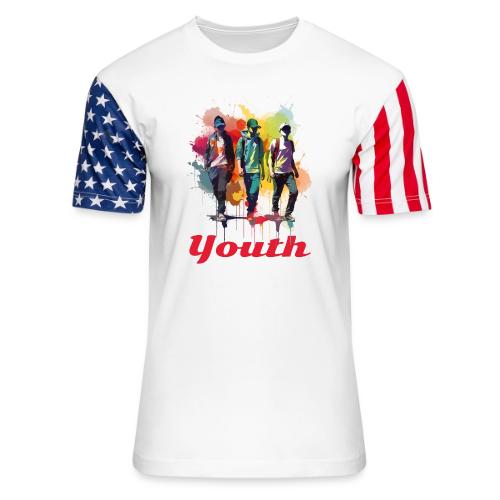 Forever Youthful - Unisex Stars & Stripes T-Shirt