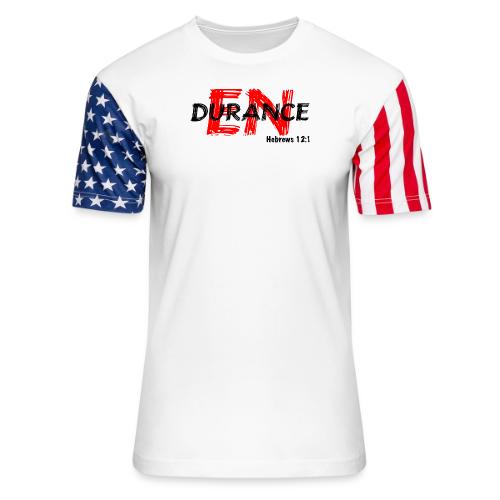 Run with Endurance - Unisex Stars & Stripes T-Shirt