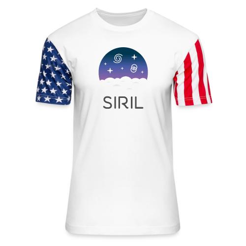 Siril logo 2021 - Unisex Stars & Stripes T-Shirt
