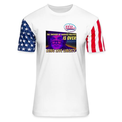 Javier Milei: THE THIEVERY OF POLITICS IS OVER - Unisex Stars & Stripes T-Shirt