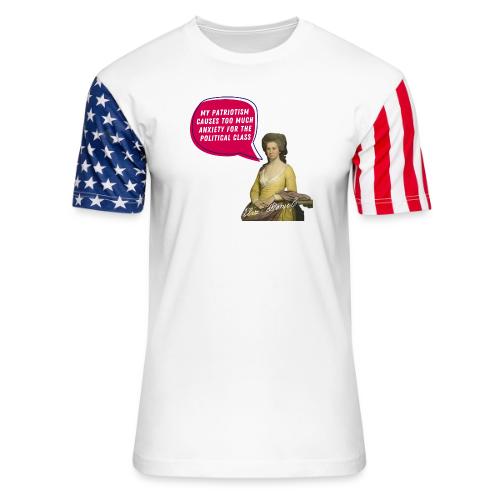 Elizabeth Powell Patriotic Design - Unisex Stars & Stripes T-Shirt