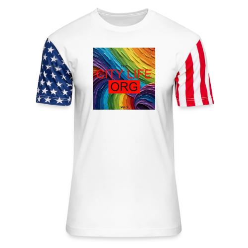 CIty Life Org Vol. 1 - Unisex Stars & Stripes T-Shirt