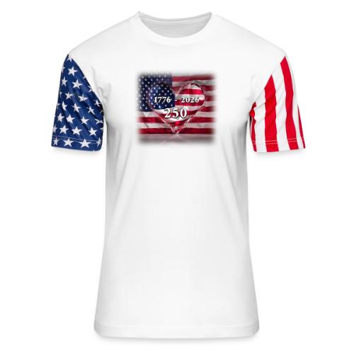 1776-2026 | 250 Years USA - Unisex Stars & Stripes T-Shirt