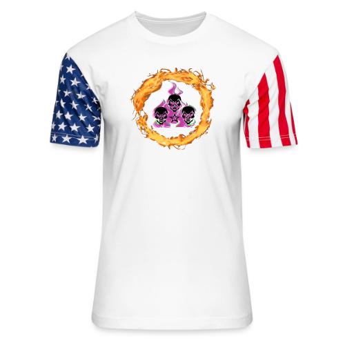 revamped logo - Unisex Stars & Stripes T-Shirt