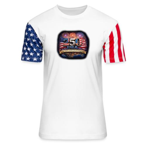 USA 250th Celebration - Unisex Stars & Stripes T-Shirt