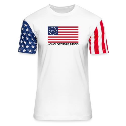 GEORGE 250 PATCH - Unisex Stars & Stripes T-Shirt