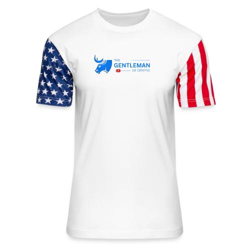 The Gentleman of Crypto - Unisex Stars & Stripes T-Shirt