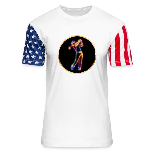Golf: Spectrum Swing - Unisex Stars & Stripes T-Shirt