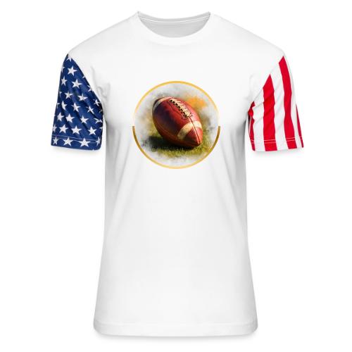 American Football: Heart of the Gridiron - Unisex Stars & Stripes T-Shirt