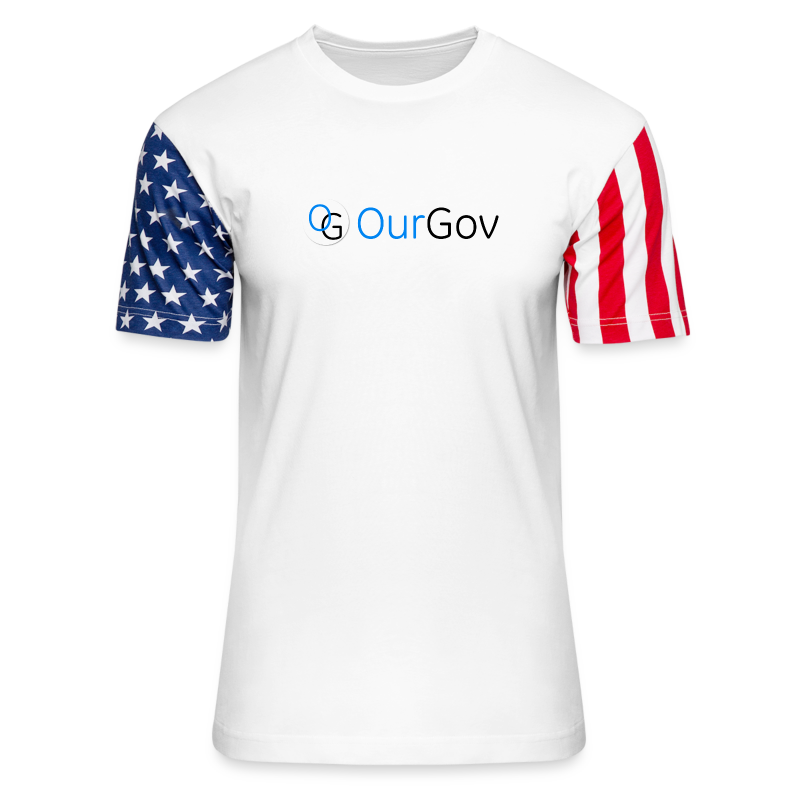 OurGov Banner Logo - Unisex Stars & Stripes T-Shirt