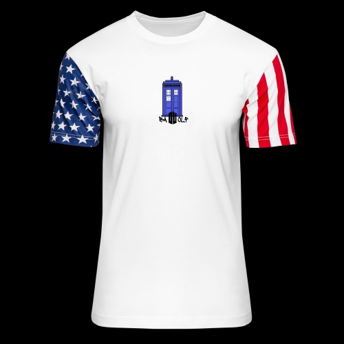 TARDIS - Unisex Stars & Stripes T-Shirt