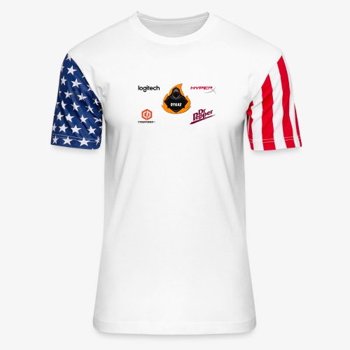 Dykaz - Unisex Stars & Stripes T-Shirt