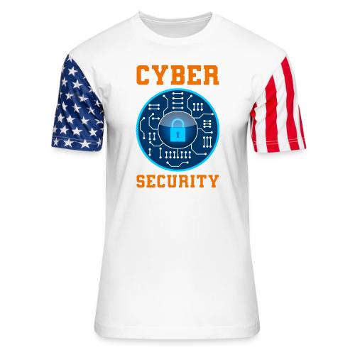 Cycer security: Secure by Design - Unisex Stars & Stripes T-Shirt