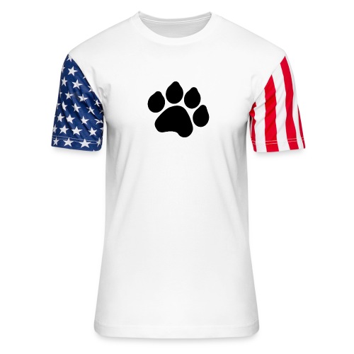Black Paw Stuff - Unisex Stars & Stripes T-Shirt