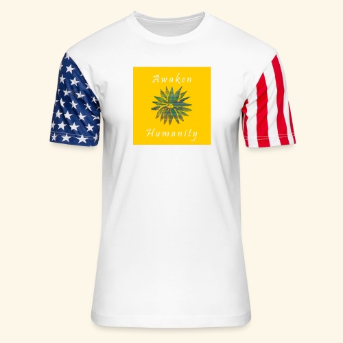 Awaken Humanity Brand - Unisex Stars & Stripes T-Shirt