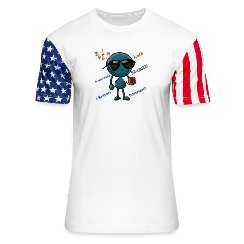 Smoon City 2_I heart Mrs S - Unisex Stars & Stripes T-Shirt