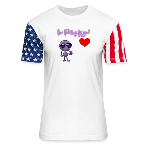 Smoon City 18_I'm Rooting For You Too - Unisex Stars & Stripes T-Shirt