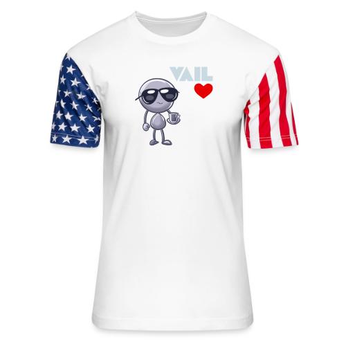 Smoon City_Vail - Unisex Stars & Stripes T-Shirt