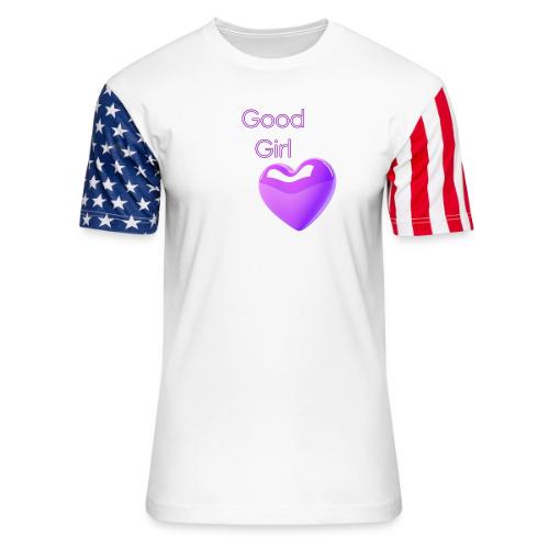 Smoon City_Good Girl - Unisex Stars & Stripes T-Shirt