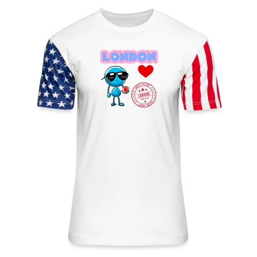 Smoon City_London - Unisex Stars & Stripes T-Shirt