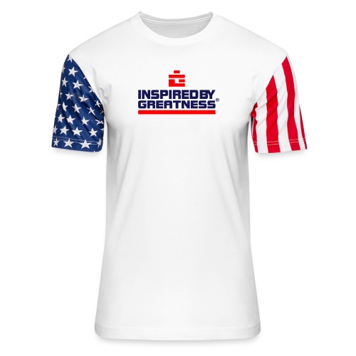 Inspired by Greatness® ©All right’s reserved - Unisex Stars & Stripes T-Shirt