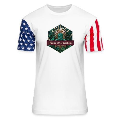Women’s Day Vine Throne T Shirt, Gift for Grandma - Unisex Stars & Stripes T-Shirt