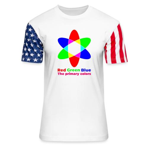 Primary colors: RGB Origins - Unisex Stars & Stripes T-Shirt