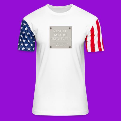 Results - White - Unisex Stars & Stripes T-Shirt