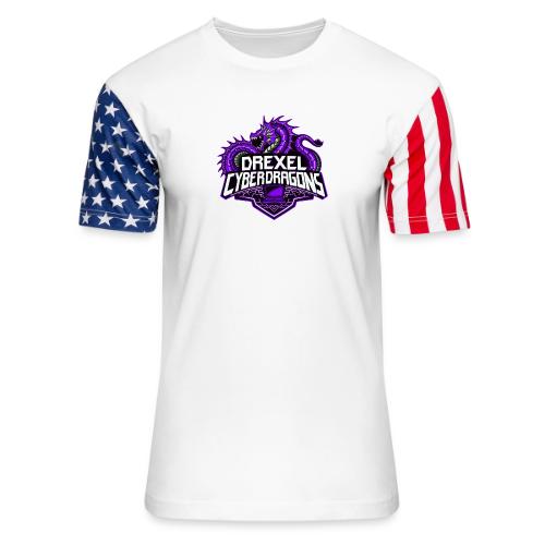 Purple Team - Unisex Stars & Stripes T-Shirt