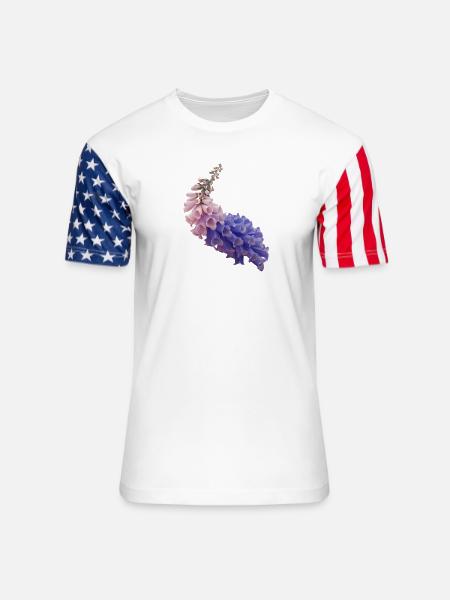 flume skin - Unisex Stars & Stripes T-Shirt - white
