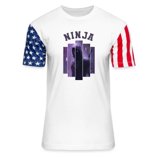 Nightfall Ninja - Unisex Stars & Stripes T-Shirt