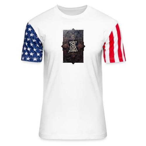 Art Deco VIP Pass T-Shirt - Unisex Stars & Stripes T-Shirt