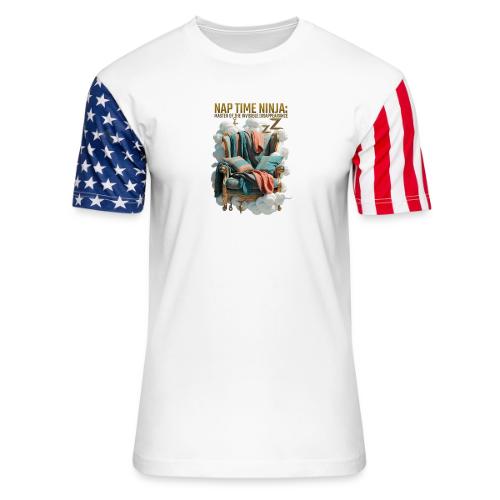 Nap Time Ninja T Shirt - Unisex Stars & Stripes T-Shirt
