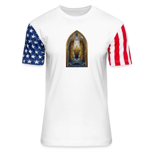 Easter Peace Be With You Locked Doors T Shirt,Gift - Unisex Stars & Stripes T-Shirt