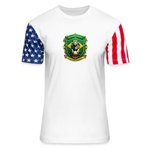 Brazil Jaguar Glory Tee, Brazilian Pride Gift - Unisex Stars & Stripes T-Shirt