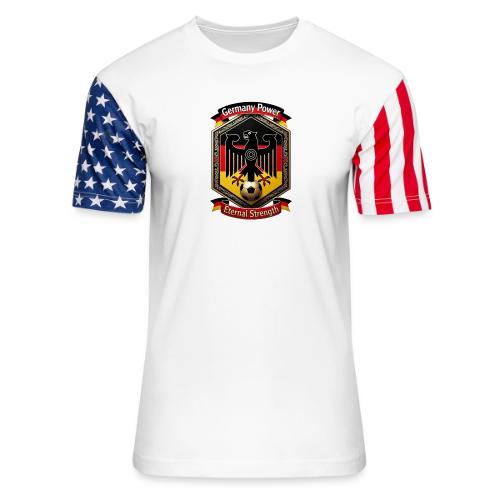 Germany Eagle Power T-Shirt, Flag Pride Gift - Unisex Stars & Stripes T-Shirt
