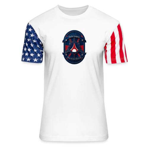 Paris Pride Heritage T Shirt, Soccer Fan Gift - Unisex Stars & Stripes T-Shirt