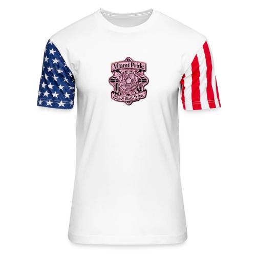 Miami City Pride T Shirt, Vibrant City Pride Gift - Unisex Stars & Stripes T-Shirt