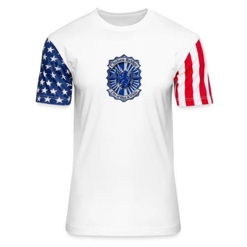 Chelsea Blue Bridge T Shirt, Soccer Fan Gift - Unisex Stars & Stripes T-Shirt