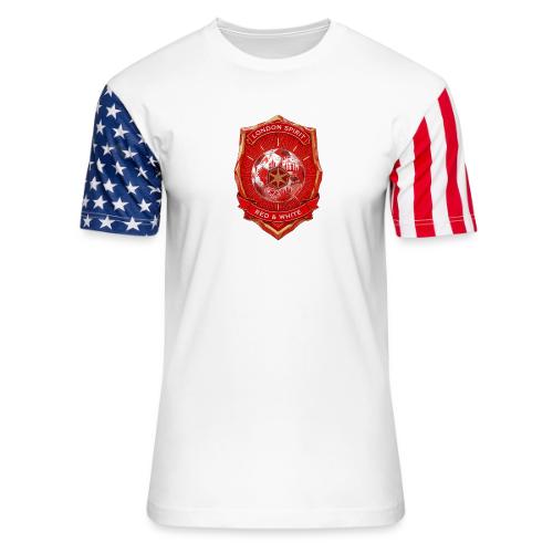 London is Red T Shirt, Football City Pride Gift - Unisex Stars & Stripes T-Shirt