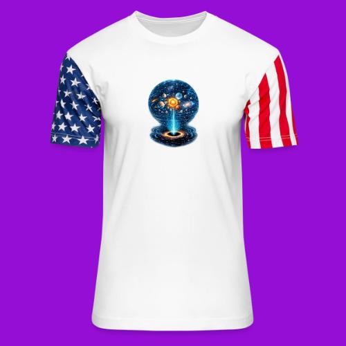 Holographic Universe - Unisex Stars & Stripes T-Shirt