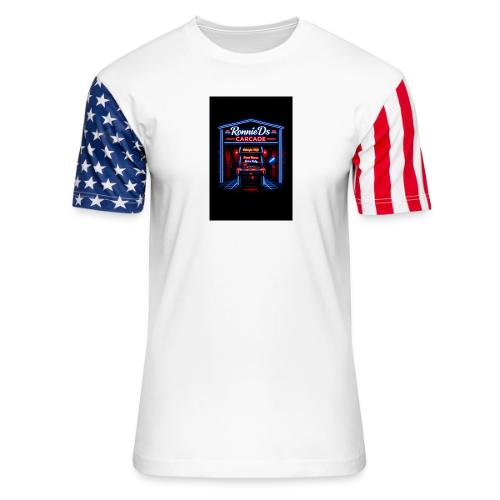 Carcadelogo3 - Unisex Stars & Stripes T-Shirt