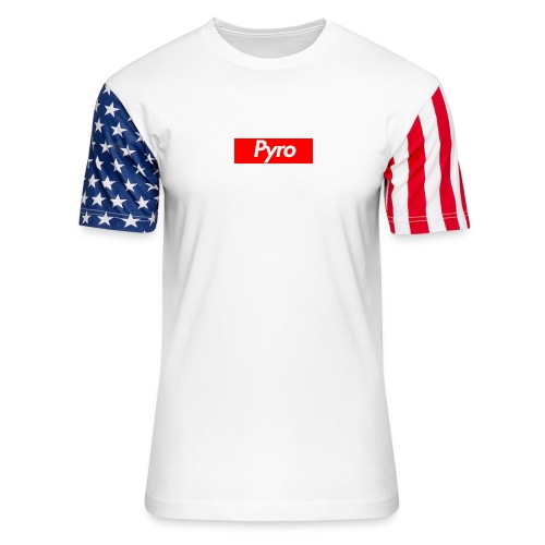 pyrologoformerch - Unisex Stars & Stripes T-Shirt