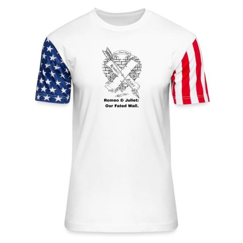 Romeo and Juliet T-Shirt - Unisex Stars & Stripes T-Shirt