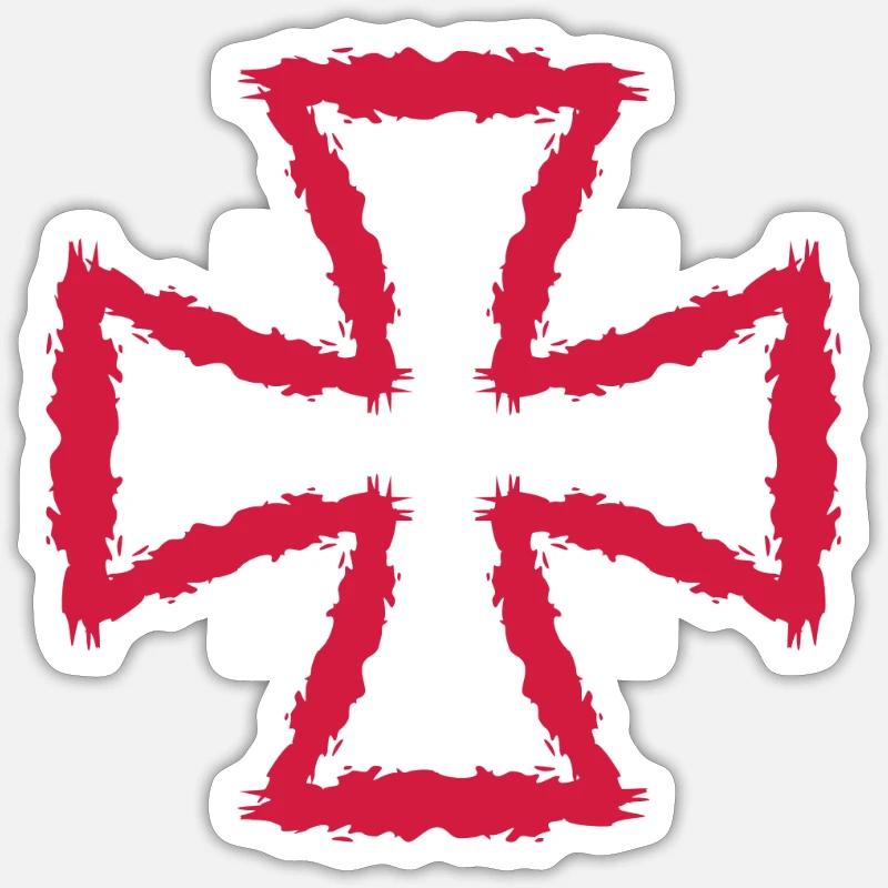 Iron-cross-symbols Stickers | Unique Designs | Spreadshirt