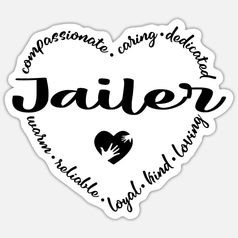 Jailer Sticker Jailers Stickers | Unique Designs | Spreadshirt