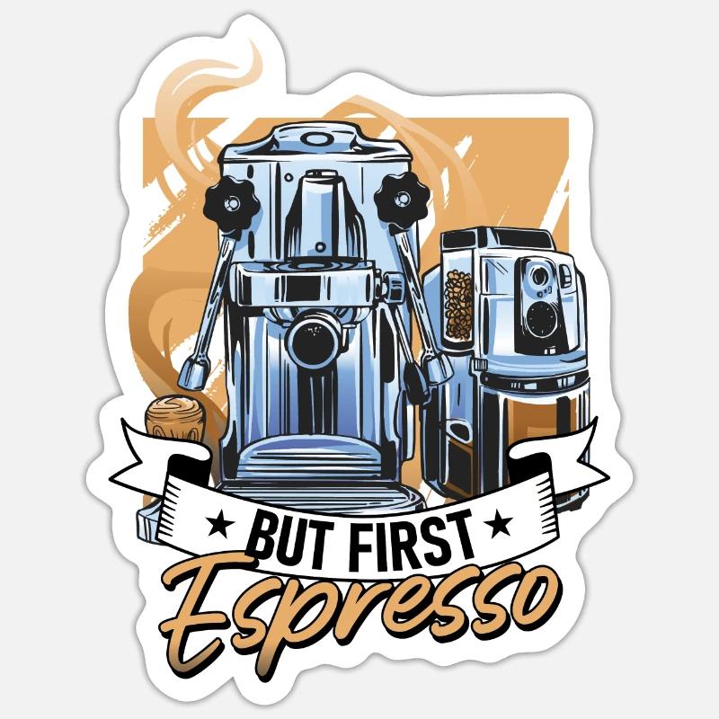 Espressos Stickers | Unique Designs | Spreadshirt