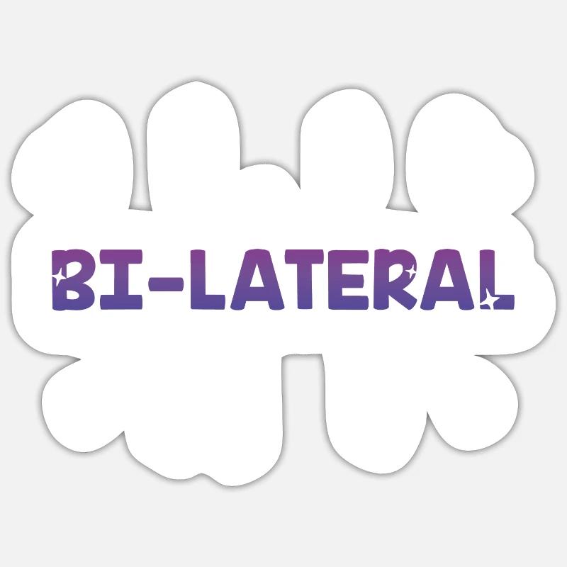 Bilateral Stickers | Unique Designs | Spreadshirt